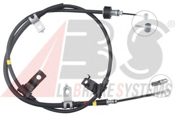 Трос ручного тормоза A.B.S. K17507