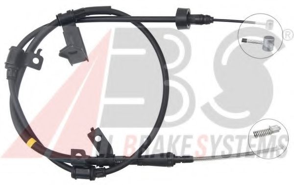 Трос ручного тормоза A.B.S. K17509