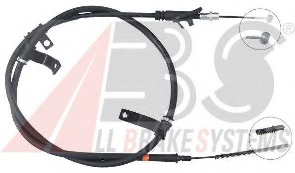 Трос ручного тормоза abs K17518