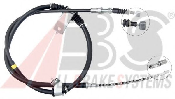 Трос ручного тормоза A.B.S. K17559