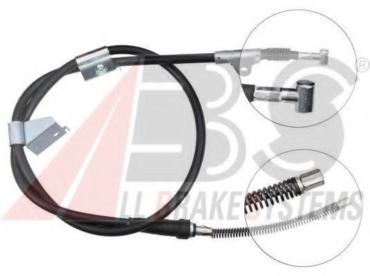 Трос ручного тормоза A.B.S. K17597