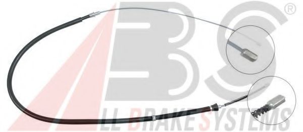 Трос ручного тормоза A.B.S. K18406