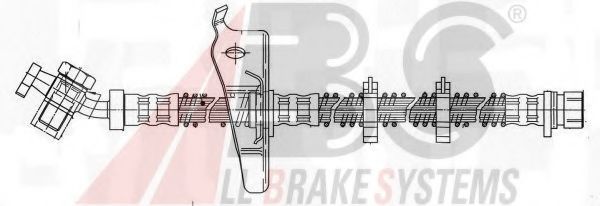 Тормозной шланг A.B.S. SL 5556