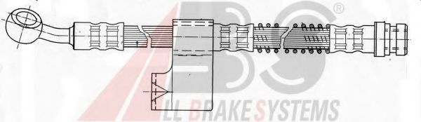 Тормозной шланг A.B.S. SL 5607