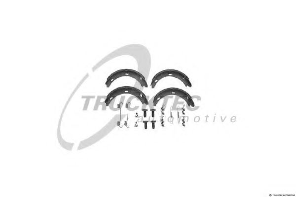 Тормозные колодки барабанные TRUCKTEC AUTOMOTIVE 02.35.006
