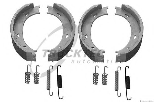 Тормозные колодки барабанные TRUCKTEC AUTOMOTIVE 02.35.051