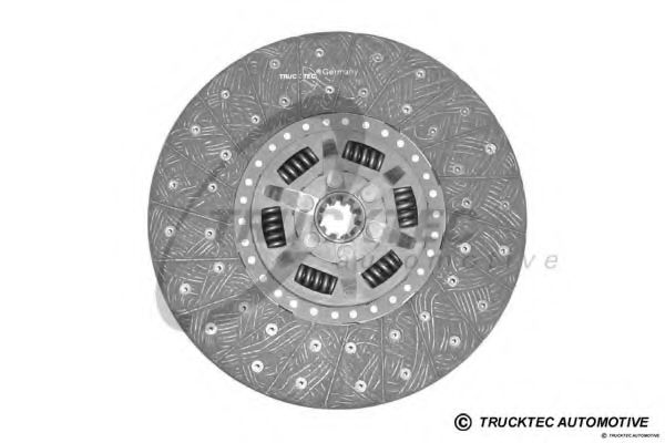 Диск сцепления TRUCKTEC AUTOMOTIVE 01.23.138