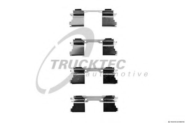 Скобы тормозных колодок TRUCKTEC AUTOMOTIVE 02.35.292