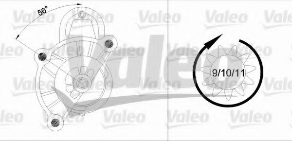 Стартер VALEO 433305