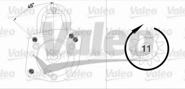 Стартер VALEO 433333