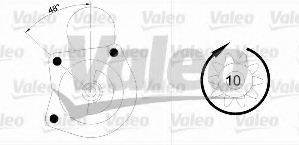 Стартер VALEO 433340