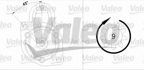 Стартер VALEO 436001
