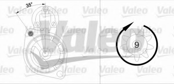 Стартер VALEO 436014