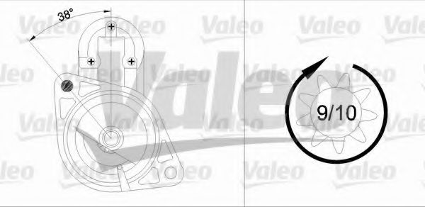Стартер VALEO 436034