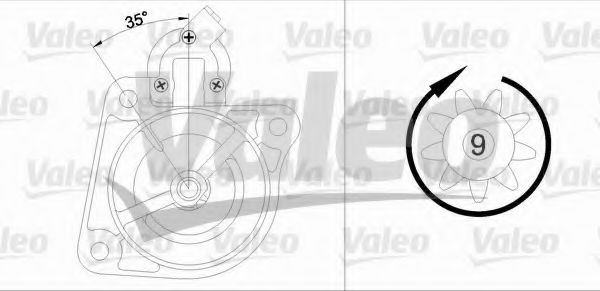 Стартер VALEO 436045