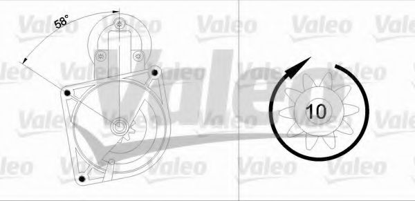 Стартер VALEO 436049