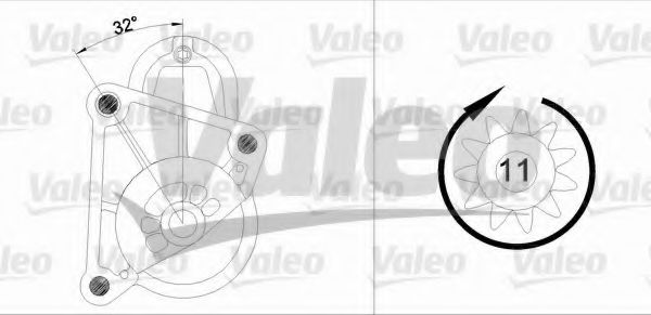 Стартер VALEO 436051