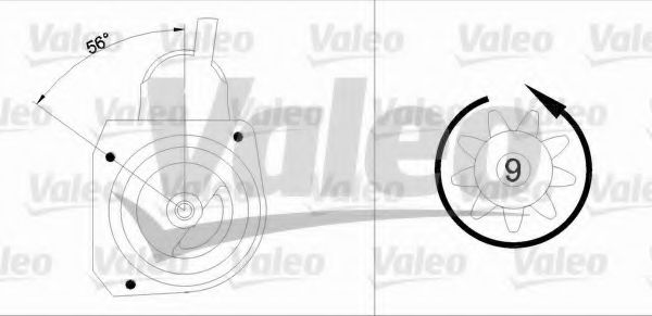 Стартер VALEO 436057