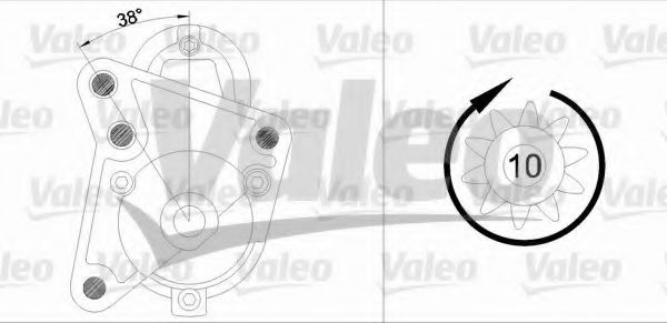 Стартер VALEO 436081