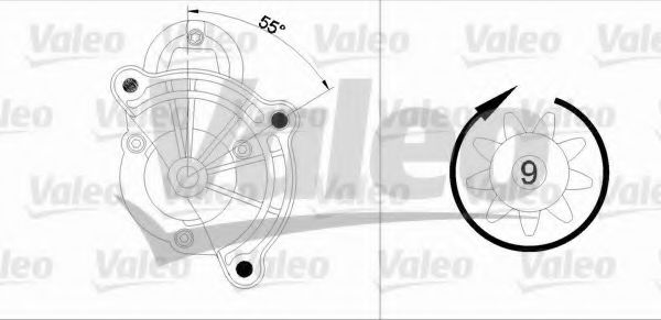 Стартер VALEO 436090