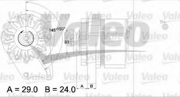 Генератор VALEO 436113