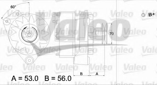 Генератор VALEO 436228
