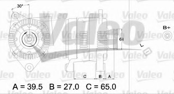 Генератор VALEO 436712