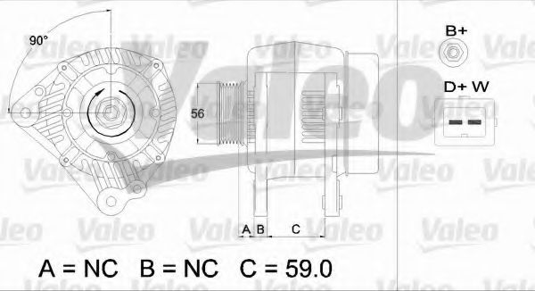 Генератор VALEO 437494