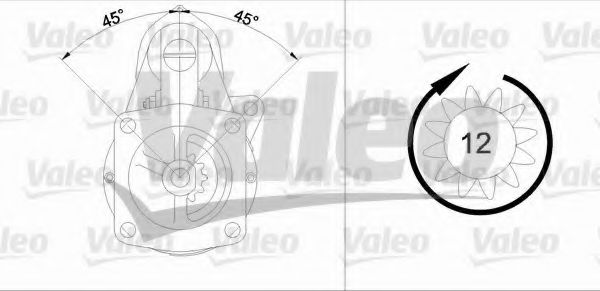 Стартер VALEO 455509