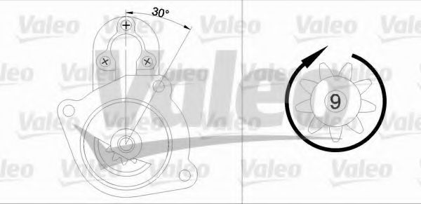 Стартер VALEO 455529