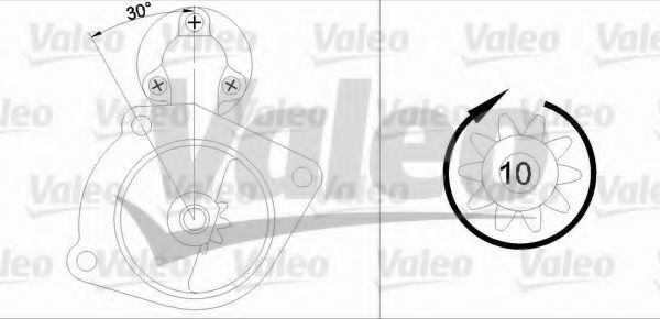 Стартер VALEO 455532