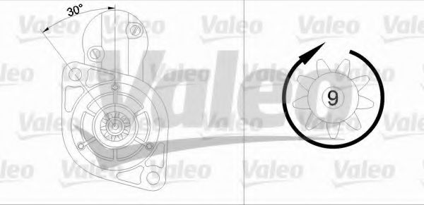 Стартер VALEO 455570