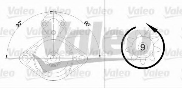 Стартер VALEO 455601