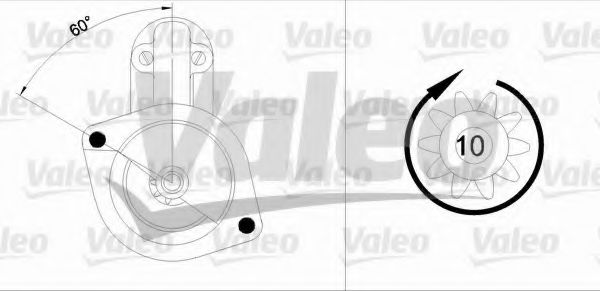 Стартер VALEO 455624