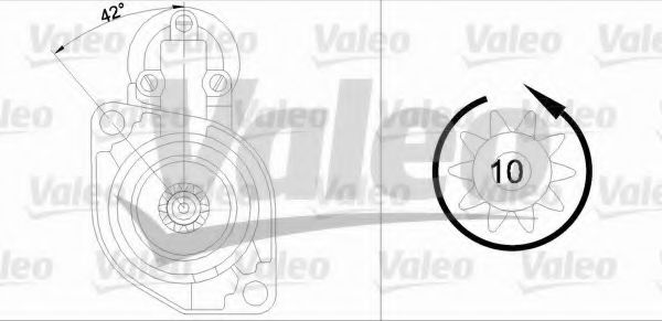 Стартер VALEO 455672