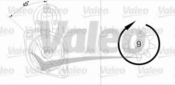 Стартер VALEO 455677