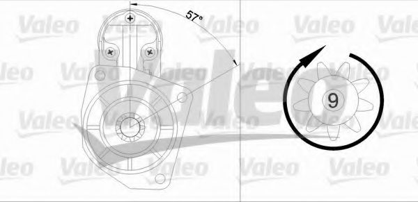 Стартер VALEO 455679