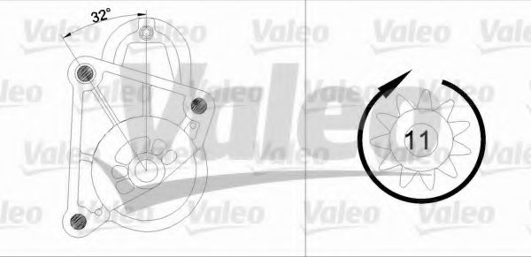 Стартер VALEO 455695