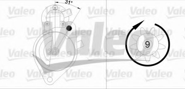 Стартер VALEO 455696