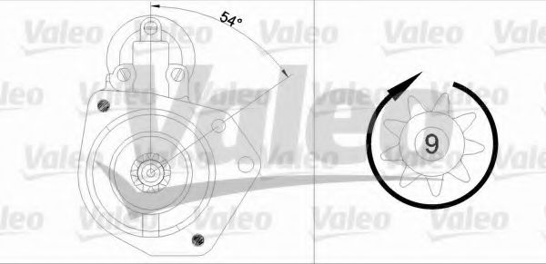 Стартер VALEO 455728