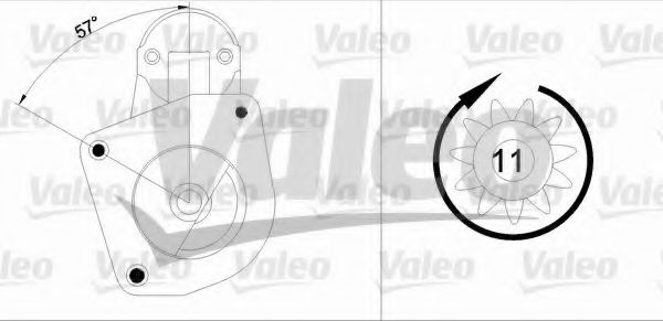 Стартер VALEO 455872