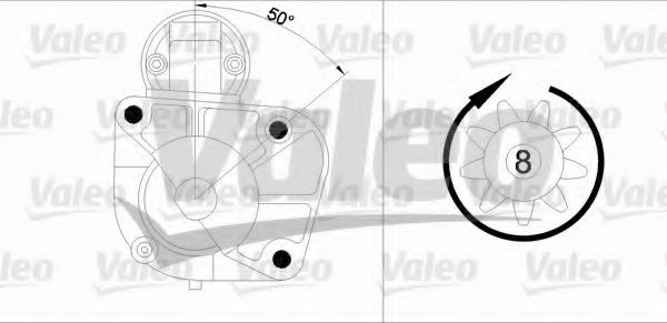 Стартер VALEO 455876