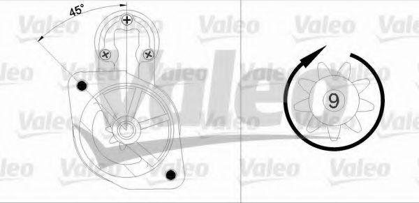 Стартер VALEO 455881