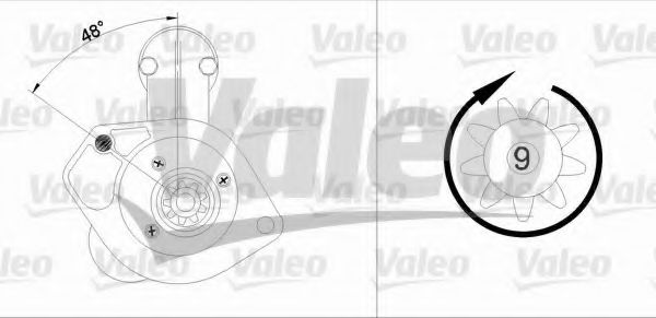 Стартер VALEO 455886