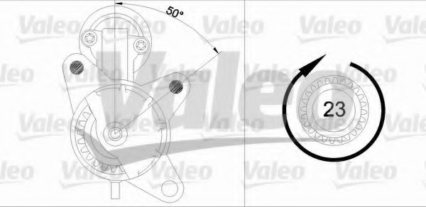 Стартер VALEO 455894