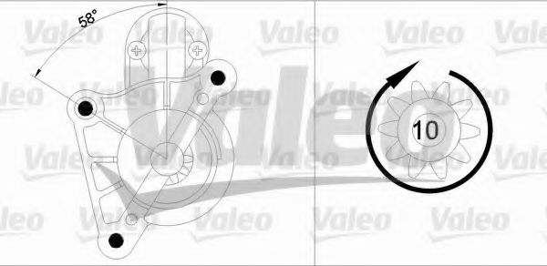 Стартер VALEO 455900
