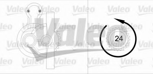 Стартер VALEO 455909