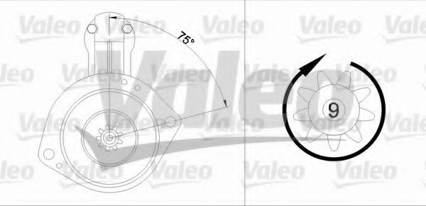 Стартер VALEO 455914