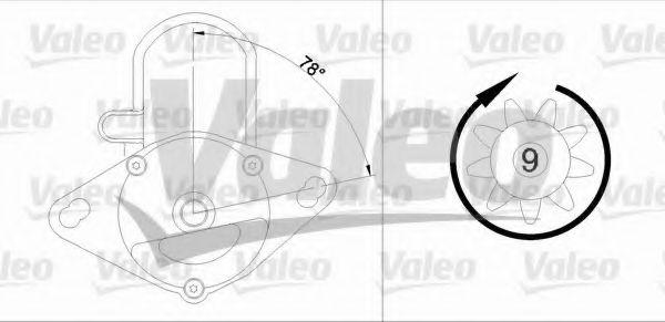 Стартер VALEO 455951
