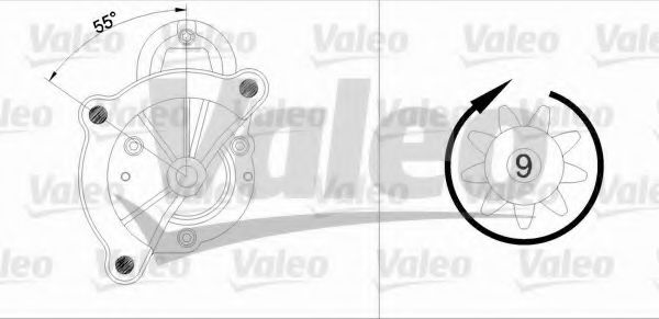 Стартер VALEO 455961